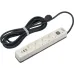 Сетевой фильтр-удлинитель/ PowerCom SP-01 USB2A1CW 3.0M, 4 розетки, белый, 16А, 4кВт, 380Дж, защитные шторки, защита от КЗ, перегрузки, ВЧ и импульсных помех, один порт USB-C(PD20W) и два USB-A(QC3.0) суммарной мощностью 24Вт, кабель 3x1.5 мм2, ШхГхВ 281х