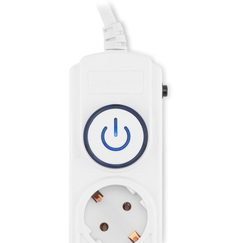 Сетевой фильтр Ippon BK-6-EU-5-10-W 5м (6 розеток) белый (коробка)