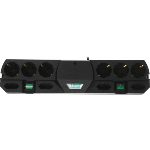 Сетевой фильтр Most TRG 5м (10 розеток) черный (коробка)