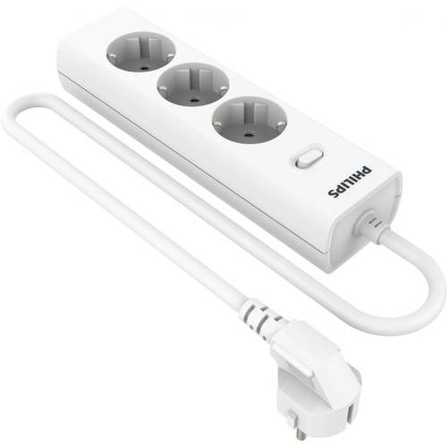 Сетевой фильтр Philips CHP2135WB/51 3м (3 розетки) белый (коробка)