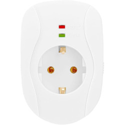 Сетевой фильтр Buro 100SH-Plus-W (1 розетка) белый (коробка)