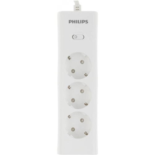 Сетевой фильтр Philips CHP2135WA/51 2м (3 розетки) белый (коробка)