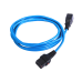 Шнур питания с фиксатором IEC 60320 C19/IEC 60320 C20, 16 А / 250 В (3 х 1,5), длина 1,8 м, синий Шнур питания с фиксатором IEC 60320 C19/IEC 60320 C20, 16 А / 250 В (3 х 1,5), длина 1,8 м, синий
