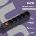 Сетевой фильтр Buro 500SH-1.8-UPS-B 1.8м (5 розеток) черный (коробка) Сетевой фильтр Buro 500SH-1.8-UPS-B 1.8м (5 розеток) черный (коробка)