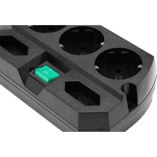 Сетевой фильтр Most TRG 2м (10 розеток) черный (коробка)