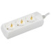 Сетевой удлинитель IEK У03 1.5м (3 розетки) белый (пакет ПЭ) Сетевой удлинитель IEK У03 1.5м (3 розетки) белый (пакет ПЭ)