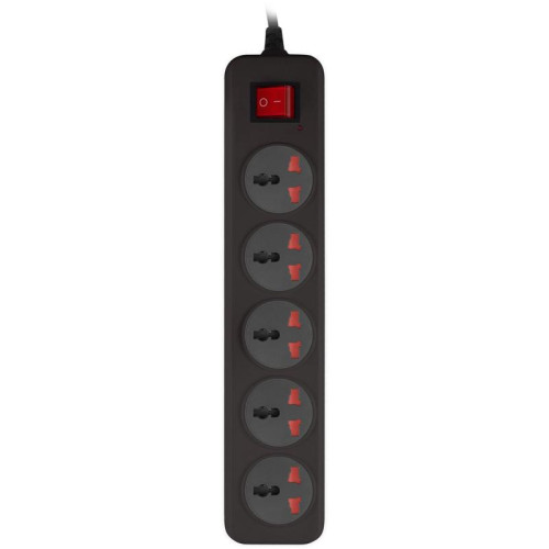 Сетевой фильтр Buro 500UNH-1.8-BG 1.8м (5 розеток) черный/серый (коробка) Сетевой фильтр Buro 500UNH-1.8-BG 1.8м (5 розеток) черный/серый (коробка)