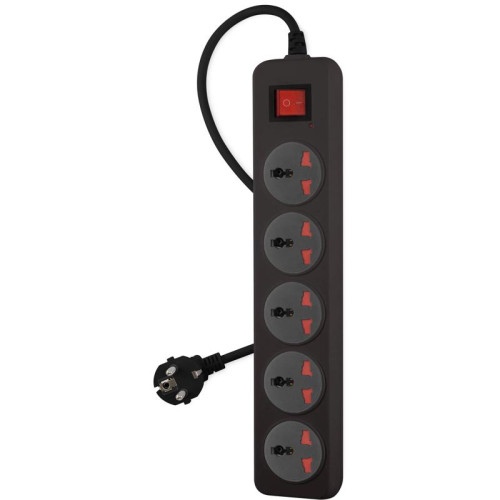 Сетевой фильтр Buro 500UNH-1.8-BG 1.8м (5 розеток) черный/серый (коробка) Сетевой фильтр Buro 500UNH-1.8-BG 1.8м (5 розеток) черный/серый (коробка)