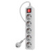 Сетевой фильтр PC Pet AP01006-5-G 5м (5 розеток) серый (пакет ПЭ)