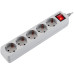 Сетевой фильтр PC Pet AP01006-1.8-G 1.8м (5 розеток) серый (пакет ПЭ) Сетевой фильтр PC Pet AP01006-1.8-G 1.8м (5 розеток) серый (пакет ПЭ)