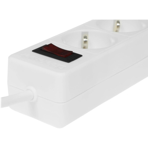 Сетевой фильтр Defender ES 5 5 м, белый, 5 розеток/ Surge Protector Defender ES 5 5m, white, 5 outlets