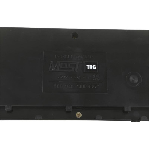 Сетевой фильтр Most TRG 5м (10 розеток) черный (коробка)