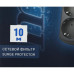 Сетевой фильтр Pilot m-MAX 10м (4 розетки) серый (коробка) Сетевой фильтр Pilot m-MAX 10м (4 розетки) серый (коробка)