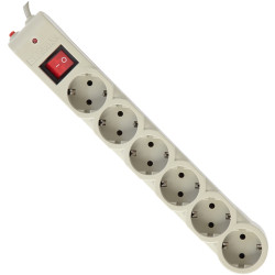 Сетевой фильтр Defender DFS 603 3 м, 6 розеток/ Surge Protector Defender DFS 603 3m, 6 outlets