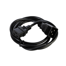 Шнур питания Rem R-16-Cord-C19-C20-1.8 C19-C20 проводник.:3x1.5мм2 1.8м 220В 16А (упак.:1шт) черный