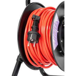 Сетевой удлинитель Buro BU-PSR4.20/G-16 20м (4 розетки) оранжевый (коробка)