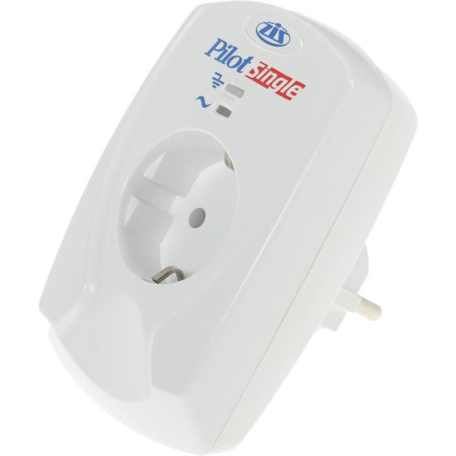 Сетевой фильтр Pilot Single (1 розетка) белый (коробка)