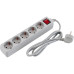 Сетевой фильтр PC Pet AP01006-1.8-G 1.8м (5 розеток) серый (пакет ПЭ) Сетевой фильтр PC Pet AP01006-1.8-G 1.8м (5 розеток) серый (пакет ПЭ)