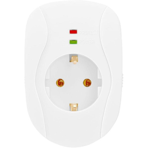 Сетевой фильтр Buro 100SH-Plus-W (1 розетка) белый (коробка)