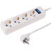 Сетевой фильтр PROconnect STANDARD 1.5м (4 розетки) белый (пакет ПЭ) Сетевой фильтр PROconnect STANDARD 1.5м (4 розетки) белый (пакет ПЭ)