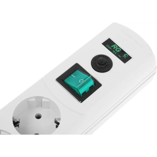 Сетевой фильтр Most RG 2м (6 розеток) белый (коробка)