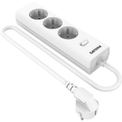 Сетевой фильтр Philips CHP2135WA/51 2м (3 розетки) белый (коробка)
