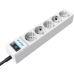 Сетевой фильтр/ Surge protector Pilot SG5 5 outlets (GP), 10A / 2.2kVt, automatic circuit-breaker, 5 m Сетевой фильтр/ Surge protector Pilot SG5 5 outlets (GP), 10A / 2.2kVt, automatic circuit-breaker, 5 m