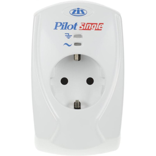 Сетевой фильтр Pilot Single (1 розетка) белый (коробка)