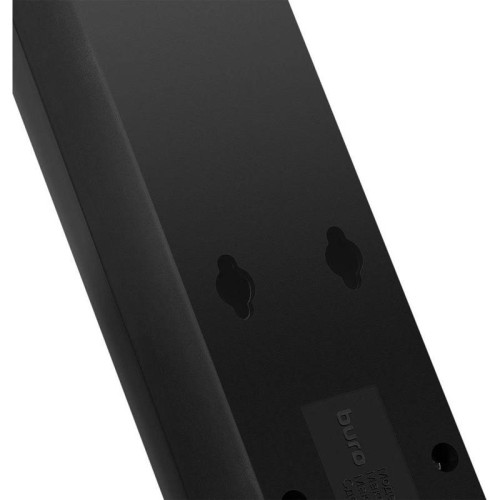 Сетевой фильтр Buro 600SH-16-3-B 3м (6 розеток) черный (коробка)