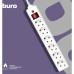 Сетевой фильтр Buro 600SH-16-1.8-W 1.8м (6 розеток) белый (коробка)