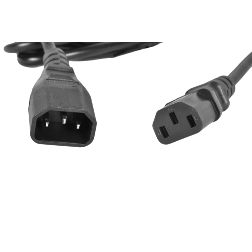 Шнур питания Rem R-10-Cord-C13-C14-1.8 C13-С14 проводник.:3x1мм2 1.8м 220В 10А (упак.:1шт) черный