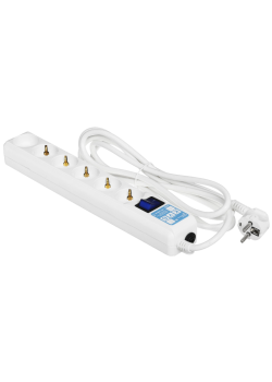 Фильтр-удлинитель Power Cube PRO, 3,0 м 6 розеток, LC контур, 16А/3,5кВт