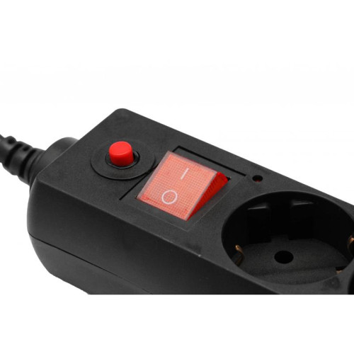 Сетевой фильтр Buro 600SH-16-5-B 5м (6 розеток) черный (коробка)