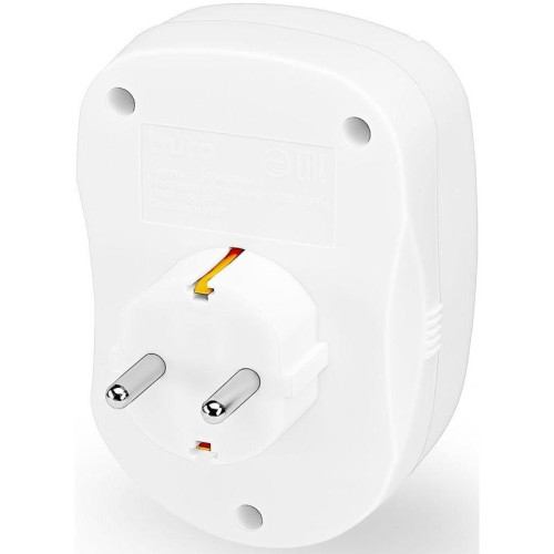 Сетевой фильтр Buro 100SH-Plus-W (1 розетка) белый (коробка)