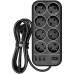 Сетевой фильтр Powercom SP-08 USB03AB 3,0М 3м (8 розеток) черный (коробка) Сетевой фильтр Powercom SP-08 USB03AB 3,0М 3м (8 розеток) черный (коробка)