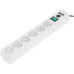 Сетевой фильтр Most RG 2м (6 розеток) белый (коробка) Сетевой фильтр Most RG 2м (6 розеток) белый (коробка)