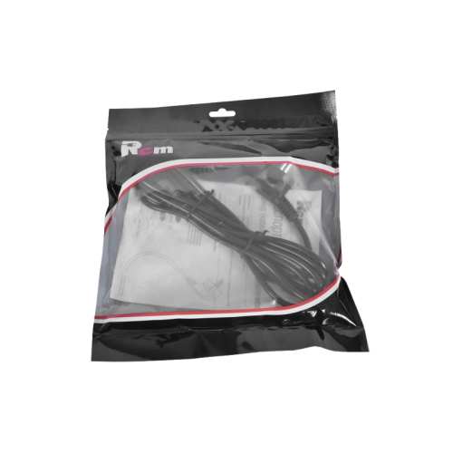 Шнур питания Rem R-10-Cord-C13-S-1.8 C13-Schuko проводник.:3x1мм2 1.8м 220В 10А (упак.:1шт) черный Шнур питания Rem R-10-Cord-C13-S-1.8 C13-Schuko проводник.:3x1мм2 1.8м 220В 10А (упак.:1шт) черный
