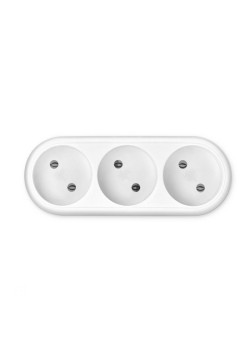 Сетевой разветвитель Buro BU-PS3-W (3 розетки) белый (пакет ПЭ)