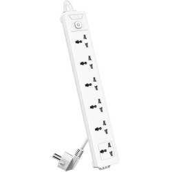 Сетевой  фильтр универсальный Deli ET406/ 6розеток  , 5 м