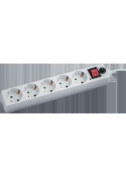 Фильтр сетевой/ Фильтр сетевой NSP-05-180-ESC-3х0.75 5 гнезд 1.8м