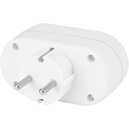 Сетевой разветвитель Buro BU-PS2-W (2 розетки) белый (пакет ПЭ)