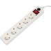 Сетевой фильтр Buro 500SH-1.8-W 1.8м (5 розеток) белый (коробка) Сетевой фильтр Buro 500SH-1.8-W 1.8м (5 розеток) белый (коробка)