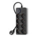 Сетевой фильтр Ippon BK-8-EU-3-10-B 3м (8 розеток) черный (коробка)