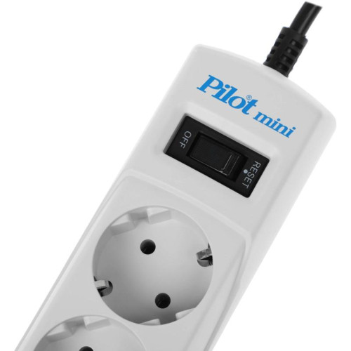 Сетевой фильтр Pilot mini 10м (4 розетки) белый (коробка)