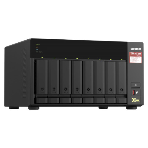 Сетевое хранилище без дисков/ SMB QNAP TS-873A-8G NAS, 8 trays 3,5