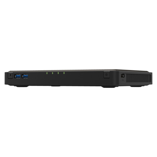 Сетевое хранилище без дисков/ SMB QNAP TBS-464-8G NAS  4-bay M.2 NVMe, Intel Celeron N5105 4-core/4-thread 2.0-2.9 GHz, 8 GB DDR4, 2 x 2.5 GbE, 2xUSB 3.2 Gen 1 port, 3xUSB 2.0 port, 2xHDMI Output