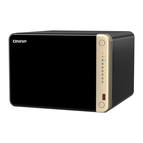 Сетевое хранилище без дисков/ SMB QNAP TS-664-8G NAS 6 HDD trays, 4-core Intel Celeron N5105/N5095 2.0-2.9 GHz, 8 GB RAM , 2x2.5 Gigabit Ethernet , 2xUSB 3.2 Gen 2 (10Gbps), 2xUSB 2.0 port, 1xHDMI, 2xM.2 PCIe Gen 3 x1 slots Сетевое хранилище без дисков/ SMB QNAP TS-664-8G NAS 6 HDD trays, 4-core Intel Celeron N5105/N5095 2.0-2.9 GHz, 8 GB RAM , 2x2.5 Gigabit Ethernet , 2xUSB 3.2 Gen 2 (10Gbps), 2xUSB 2.0 port, 1xHDMI, 2xM.2 PCIe Gen 3 x1 slots
