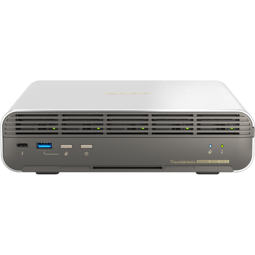 Сетевое хранилище без дисков/ SMB QNAP TBS-h574TX-i3-12G 5-bay E1.S or M.2 2280 PCIe NVMe, Intel Core i3-1320PE 8C(4P+4E)/12T up to 4.50GHz, 12 GB RAM, 1 x 10 GBASE-T, 2xUSB 3.2 Gen 1 port, 1xUSB 2.0 port, HDMI Output