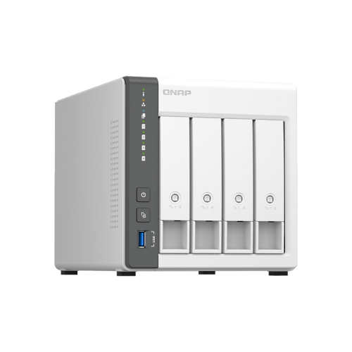 Сетевое хранилище без дисков/ channel QNAP D4 NAS 4 HDD trays.ARM 4-core Cortex-A55 2.0GHz, RAM 4 GB (max), 1x2.5GbE, 1x1GbE, 2xUSB 2.0 port,1xUSB 3.2 Gen 1 Сетевое хранилище без дисков/ channel QNAP D4 NAS 4 HDD trays.ARM 4-core Cortex-A55 2.0GHz, RAM 4 GB (max), 1x2.5GbE, 1x1GbE, 2xUSB 2.0 port,1xUSB 3.2 Gen 1