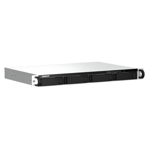 Сетевое хранилище без дисков/ SMB QNAP TS-464eU-8G NAS 4 HDD trays, rackmount 1U, 1 PSU. 4-core Intel Celeron N5105/N5095 2.0-2.9 GHz, 8 GB RAM, 2x2.5GbE, 2xUSB 3.2 Gen 2 (10Gbps), 2xUSB 2.0, 1xHDMI, 2xM.2 PCIe Gen 3 x1 slots , W/o rail kit RAIL-B02 Сетевое хранилище без дисков/ SMB QNAP TS-464eU-8G NAS 4 HDD trays, rackmount 1U, 1 PSU. 4-core Intel Celeron N5105/N5095 2.0-2.9 GHz, 8 GB RAM, 2x2.5GbE, 2xUSB 3.2 Gen 2 (10Gbps), 2xUSB 2.0, 1xHDMI, 2xM.2 PCIe Gen 3 x1 slots , W/o rail kit RAIL-B02